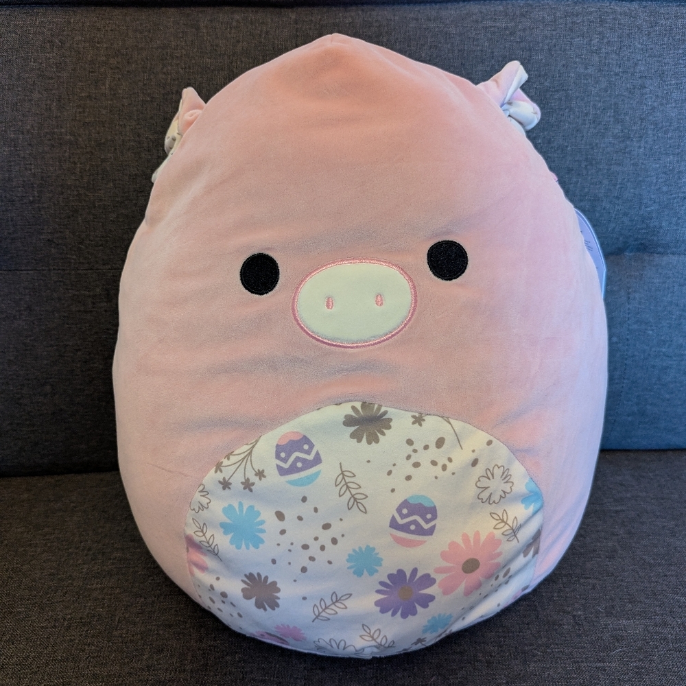 Peter pink pig squishmallow 14"